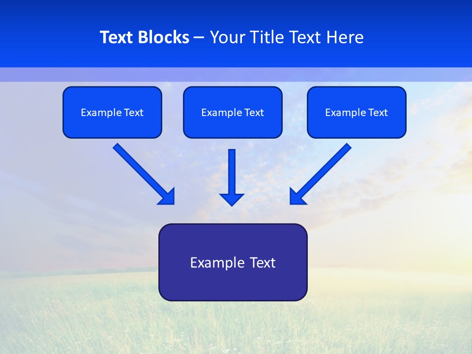 Sunlight Descriptive Backgrounds PowerPoint Template