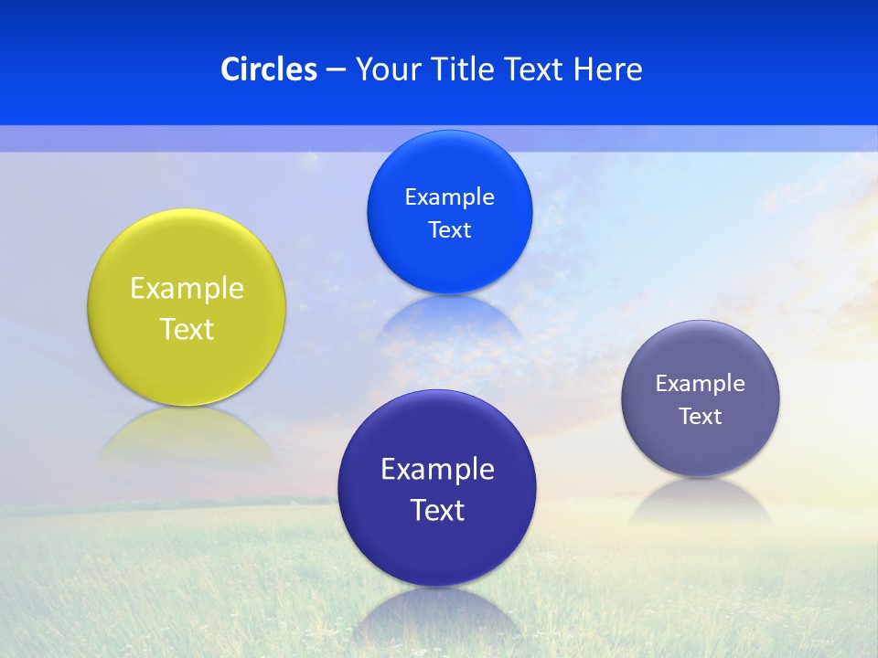 Sunlight Descriptive Backgrounds PowerPoint Template