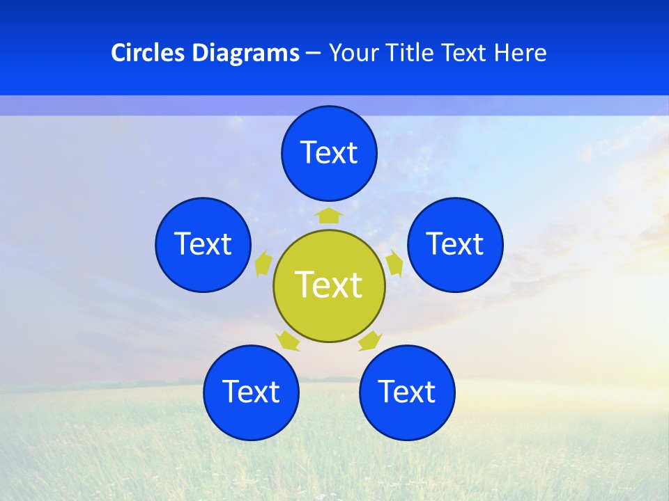 Sunlight Descriptive Backgrounds PowerPoint Template