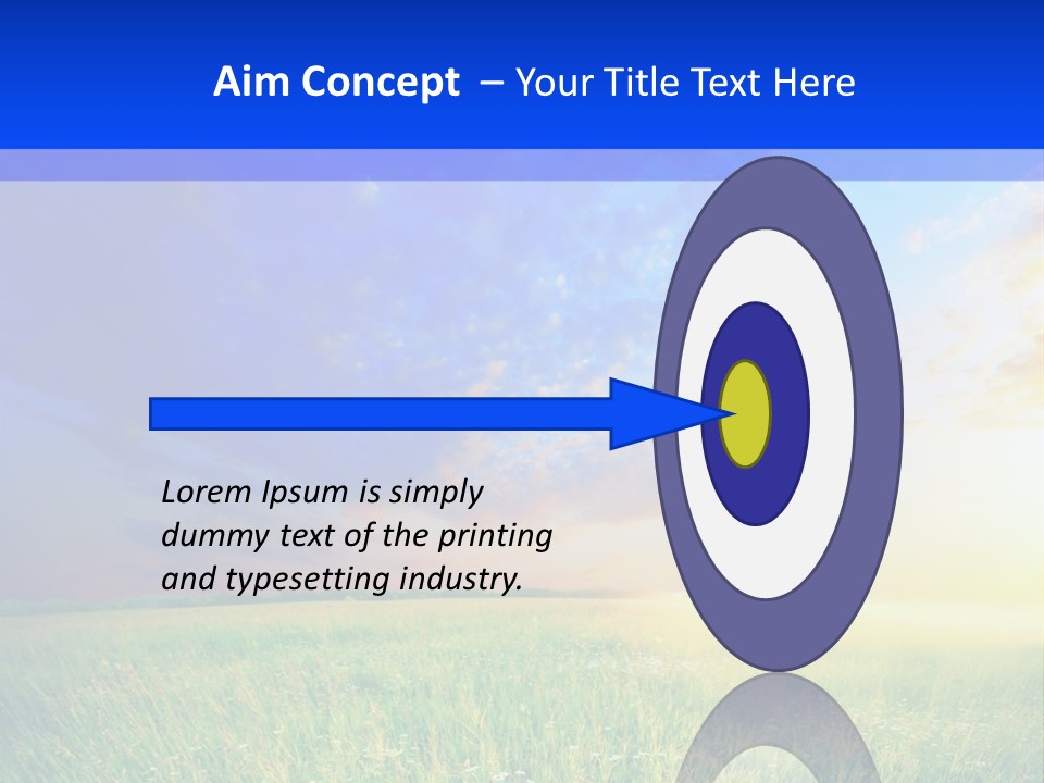 Sunlight Descriptive Backgrounds PowerPoint Template