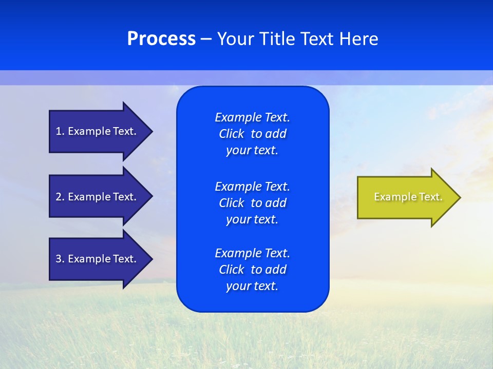 Sunlight Descriptive Backgrounds PowerPoint Template