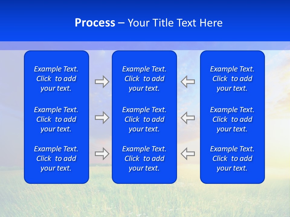 Sunlight Descriptive Backgrounds PowerPoint Template