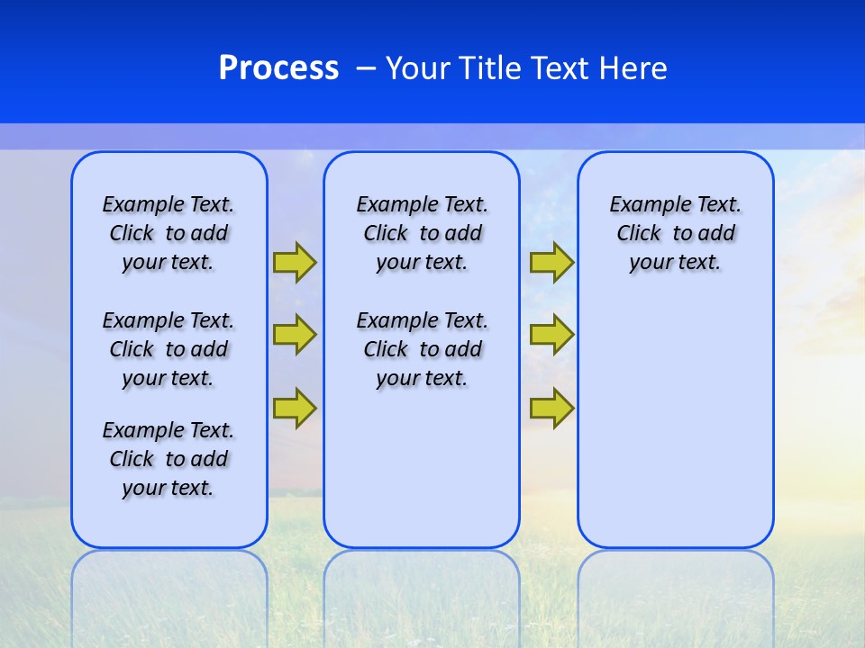 Sunlight Descriptive Backgrounds PowerPoint Template