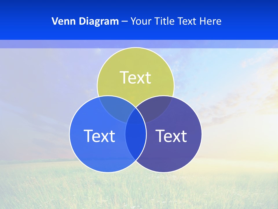 Sunlight Descriptive Backgrounds PowerPoint Template