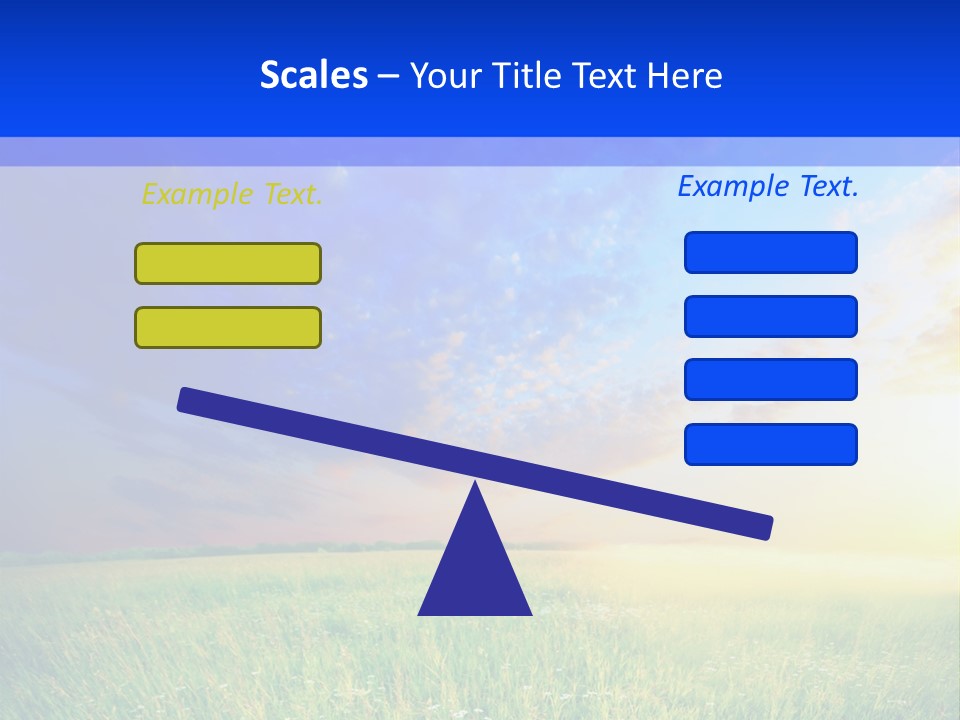 Sunlight Descriptive Backgrounds PowerPoint Template