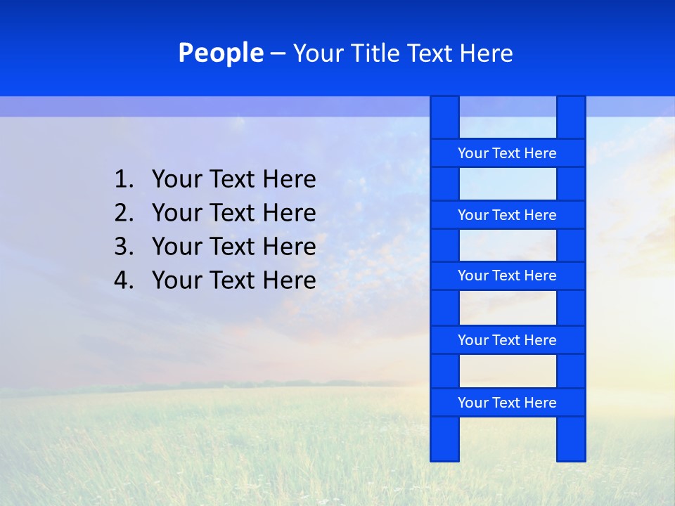 Sunlight Descriptive Backgrounds PowerPoint Template