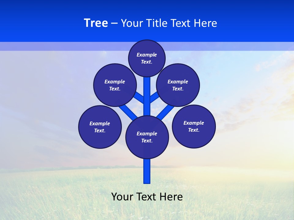 Sunlight Descriptive Backgrounds PowerPoint Template
