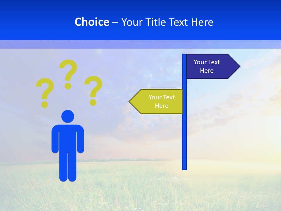 Sunlight Descriptive Backgrounds PowerPoint Template