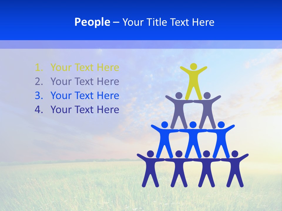 Sunlight Descriptive Backgrounds PowerPoint Template