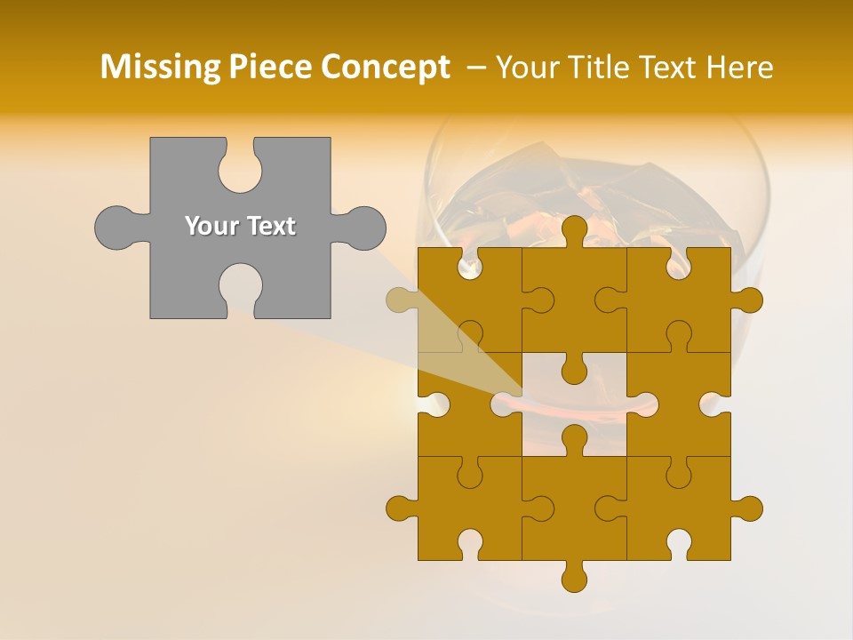 Alcohol Nobody Drink PowerPoint Template