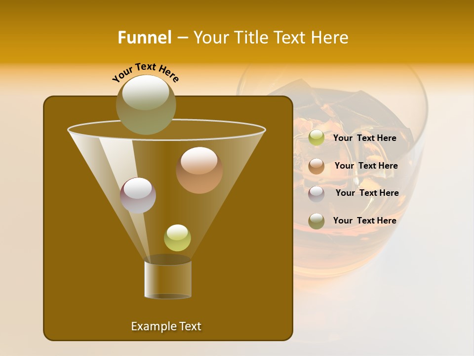 Alcohol Nobody Drink PowerPoint Template