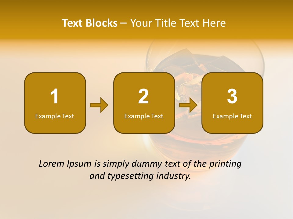 Alcohol Nobody Drink PowerPoint Template