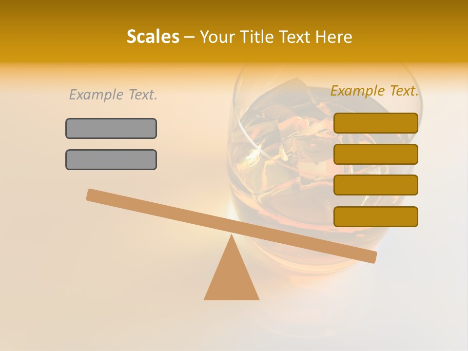 Alcohol Nobody Drink PowerPoint Template