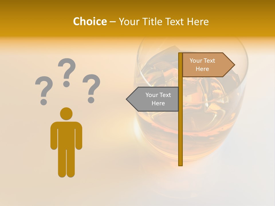 Alcohol Nobody Drink PowerPoint Template