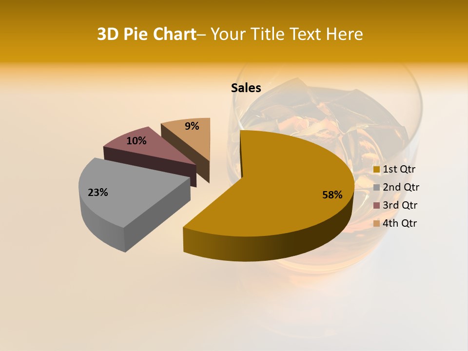 Alcohol Nobody Drink PowerPoint Template