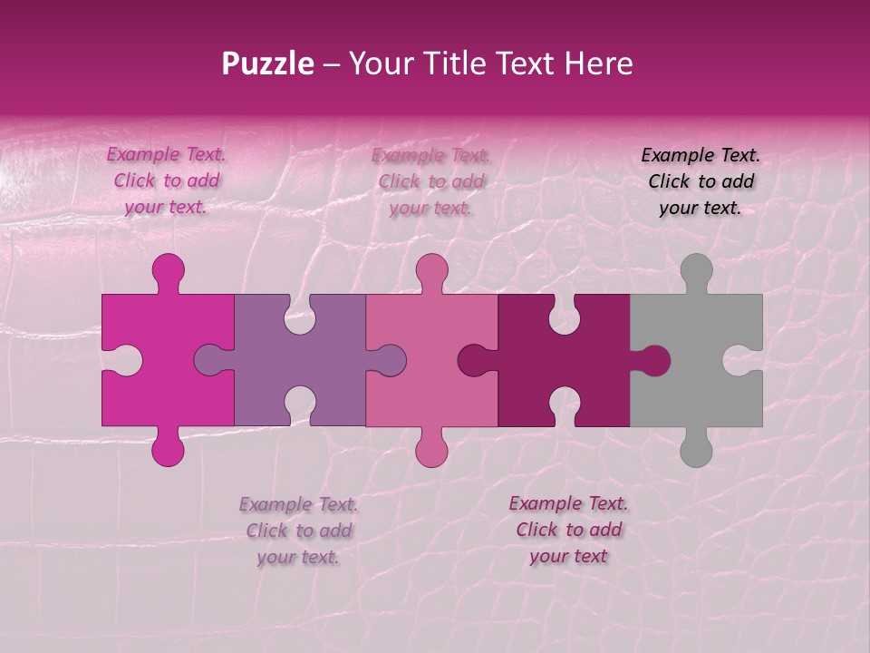 Effect Skin Textured PowerPoint Template