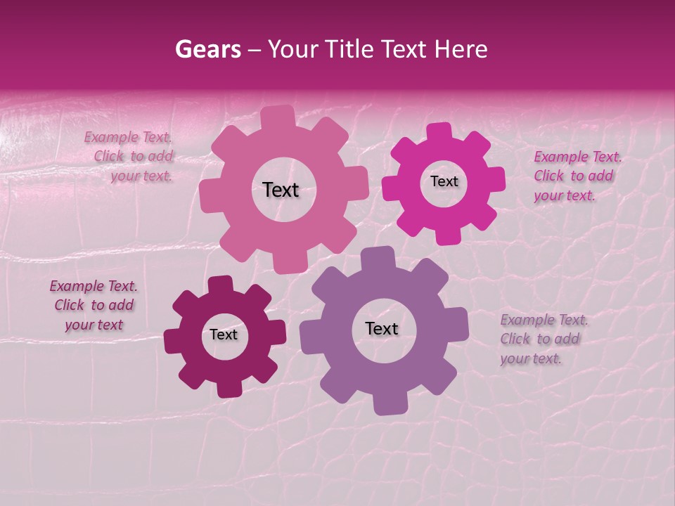 Effect Skin Textured PowerPoint Template