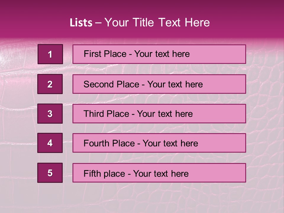 Effect Skin Textured PowerPoint Template