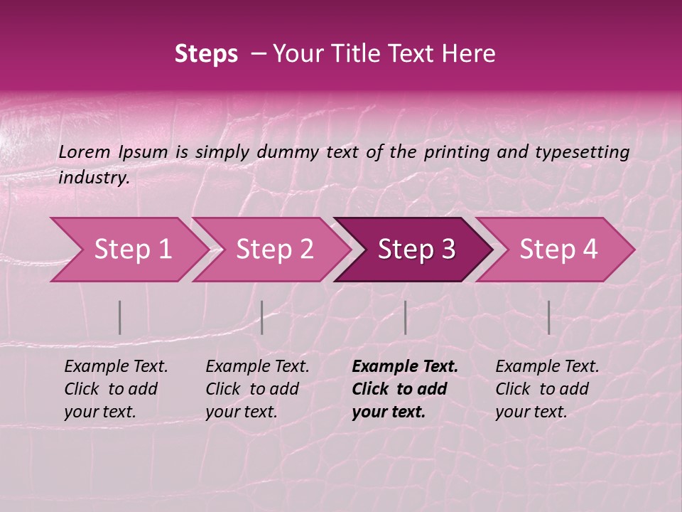 Effect Skin Textured PowerPoint Template