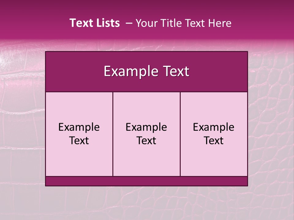 Effect Skin Textured PowerPoint Template