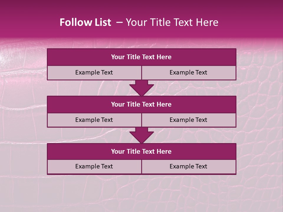Effect Skin Textured PowerPoint Template