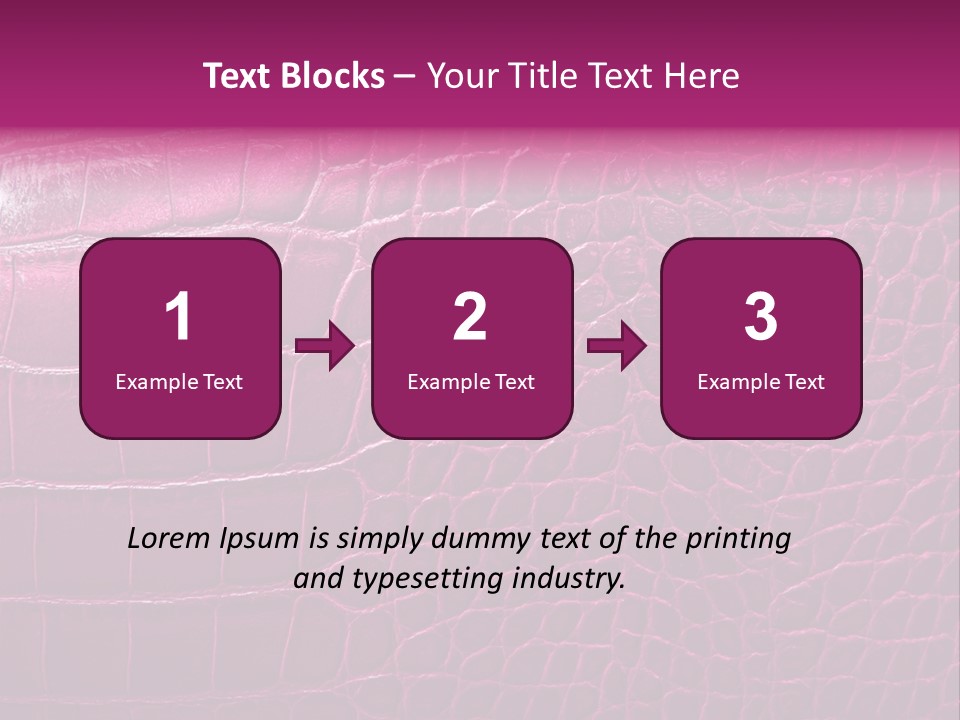 Effect Skin Textured PowerPoint Template