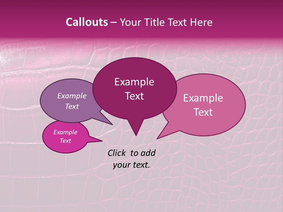 Effect Skin Textured PowerPoint Template