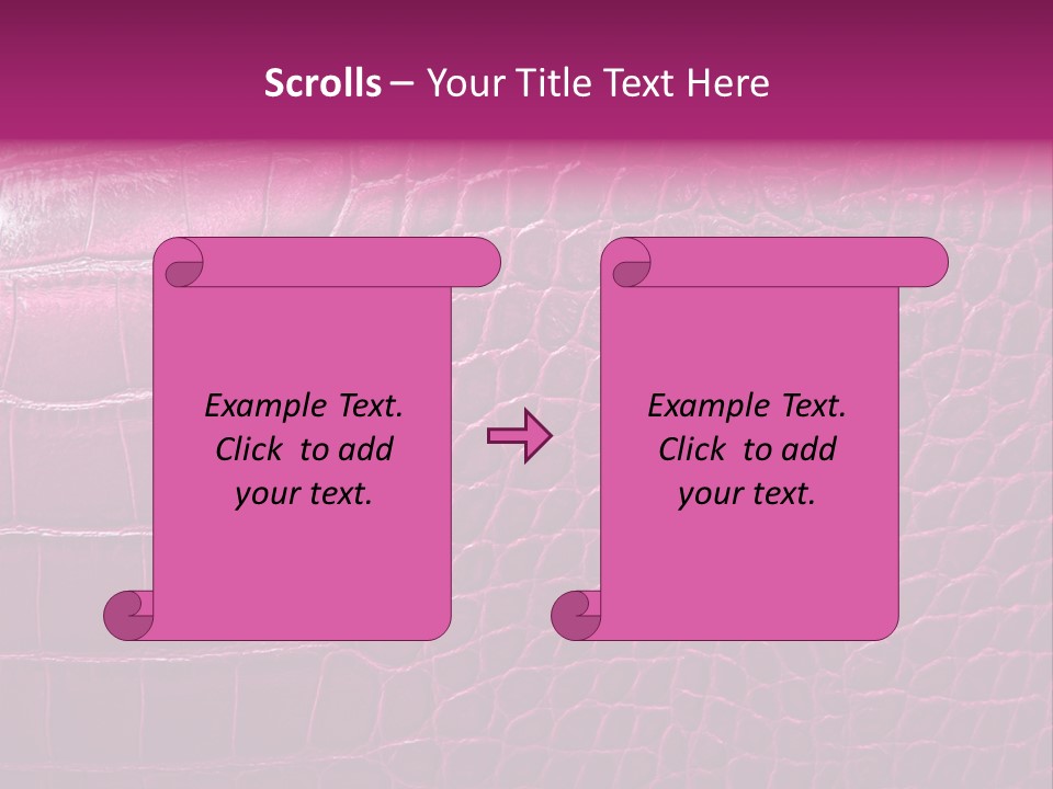 Effect Skin Textured PowerPoint Template