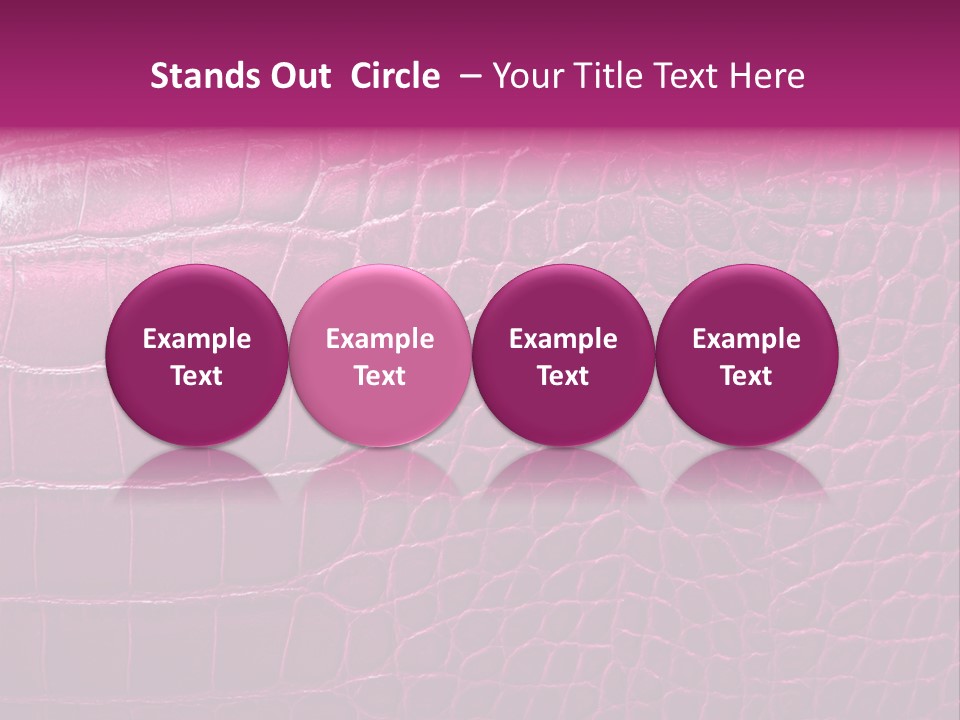 Effect Skin Textured PowerPoint Template