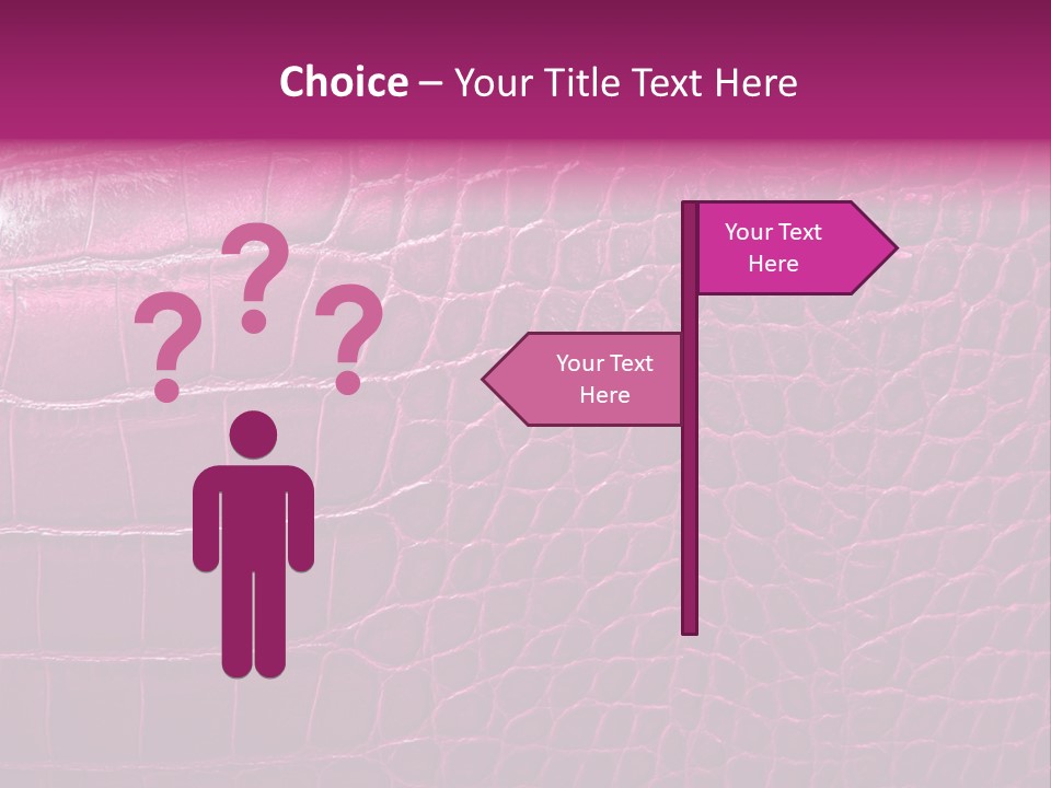 Effect Skin Textured PowerPoint Template