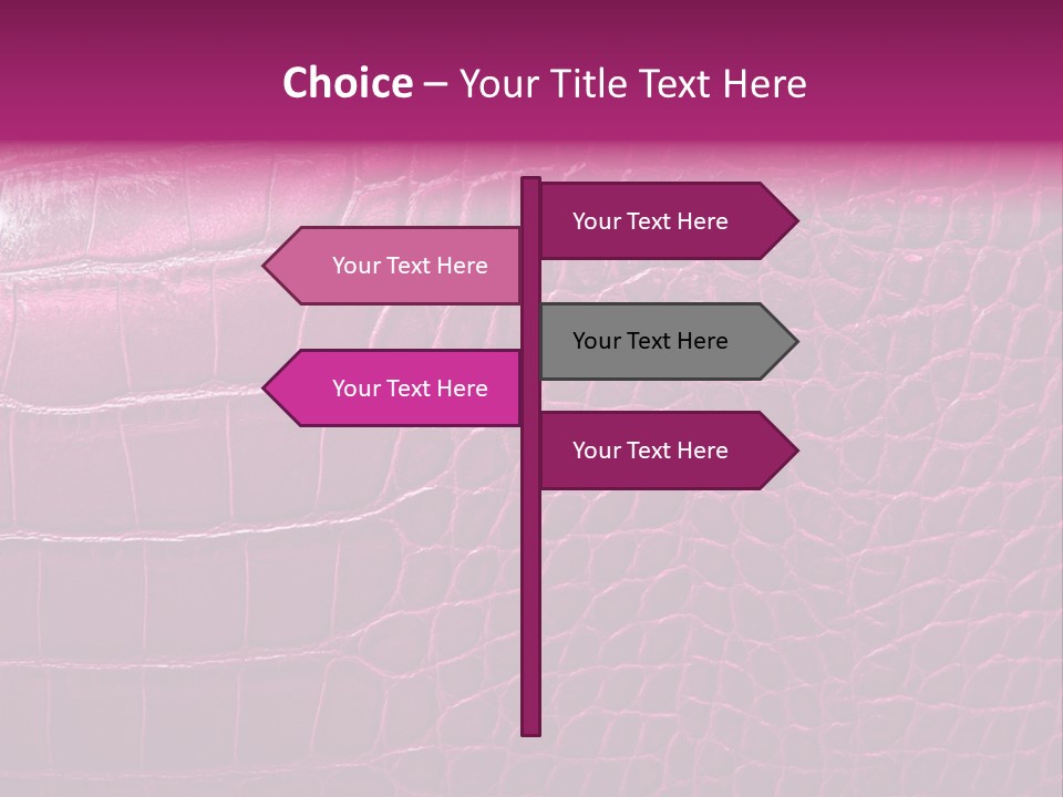 Effect Skin Textured PowerPoint Template
