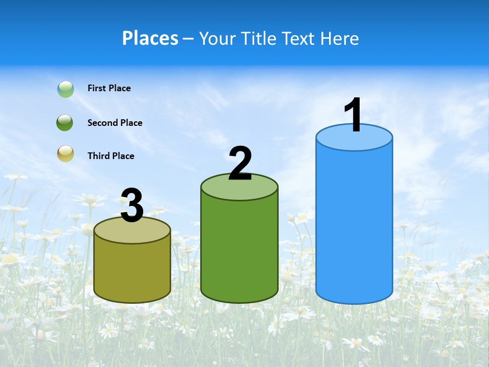 Sunlight Sun Floral PowerPoint Template