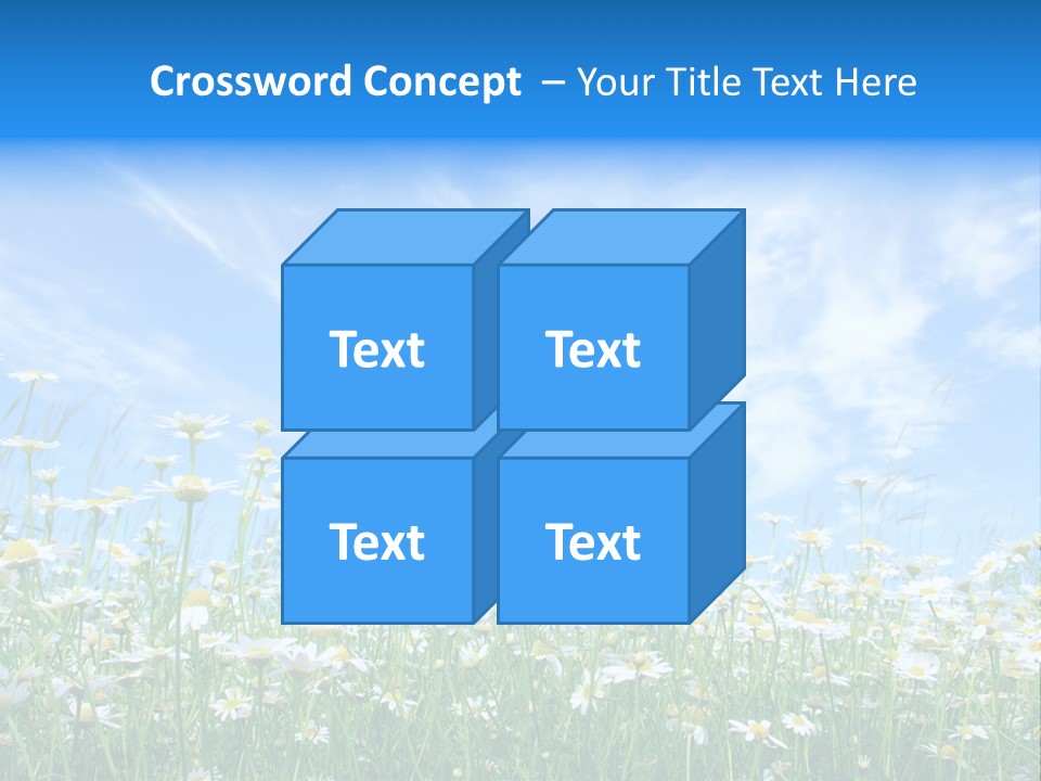 Sunlight Sun Floral PowerPoint Template