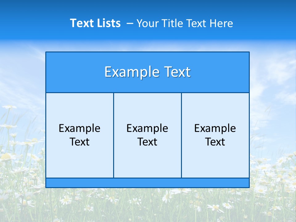 Sunlight Sun Floral PowerPoint Template