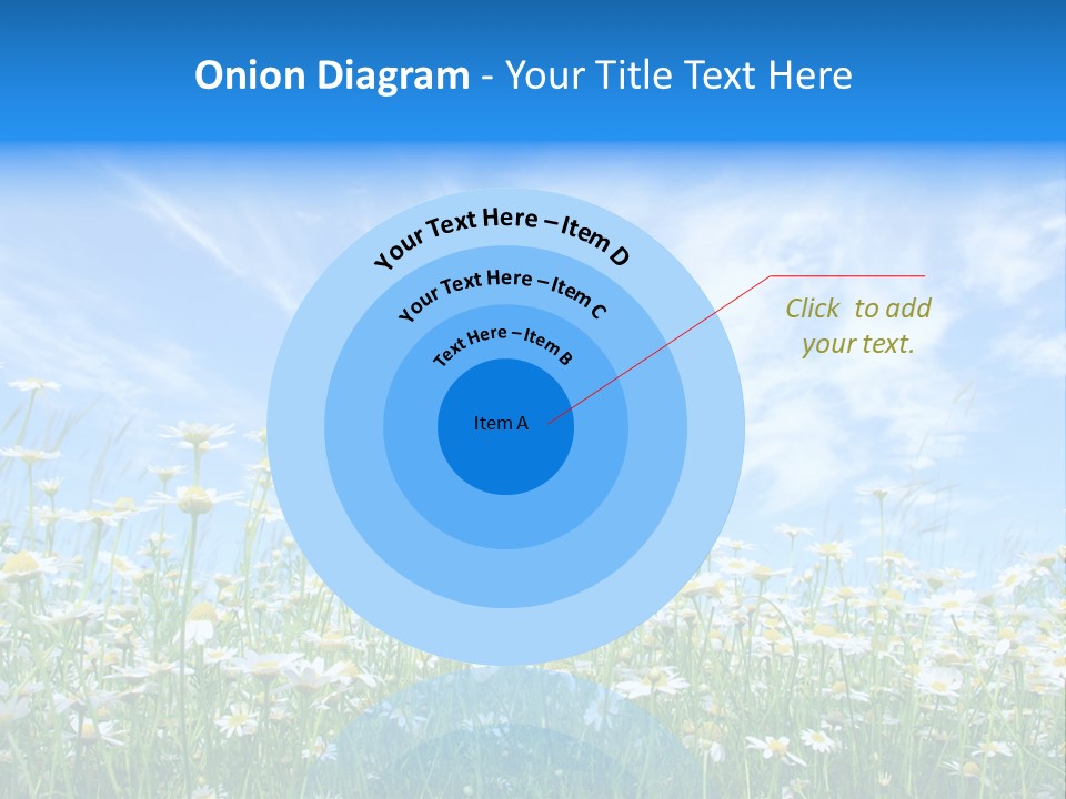 Sunlight Sun Floral PowerPoint Template