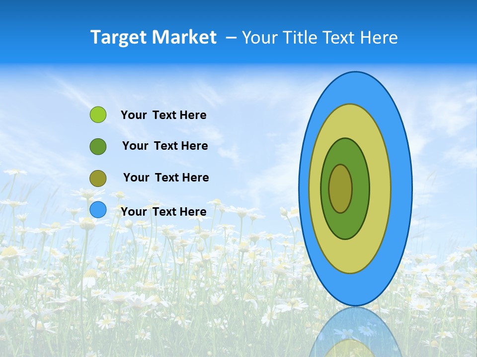 Sunlight Sun Floral PowerPoint Template