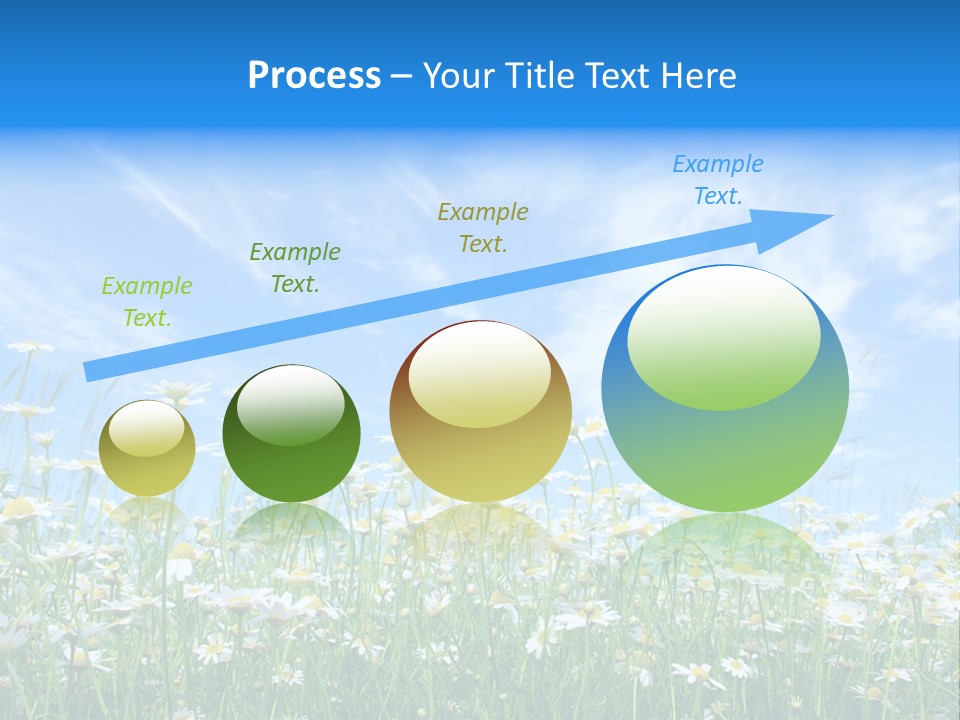 Sunlight Sun Floral PowerPoint Template