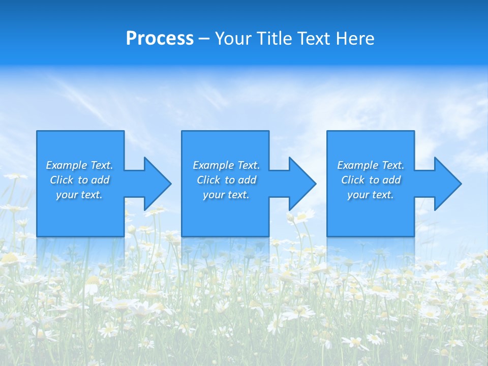 Sunlight Sun Floral PowerPoint Template