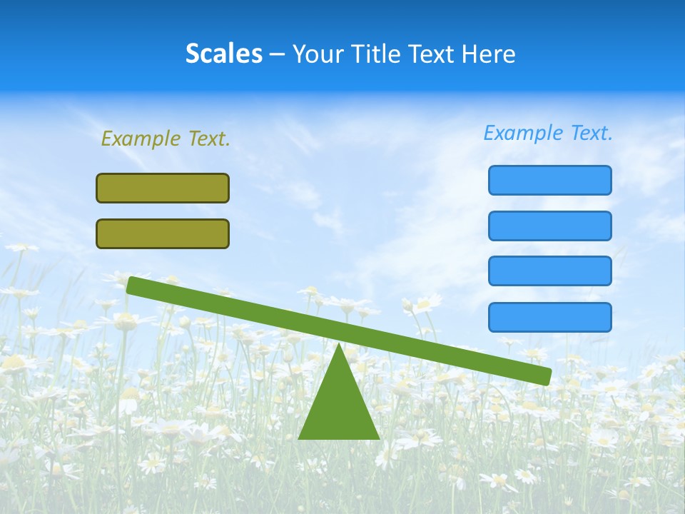 Sunlight Sun Floral PowerPoint Template