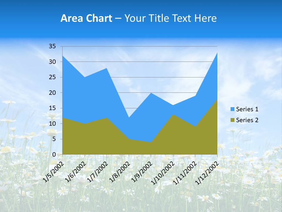 Sunlight Sun Floral PowerPoint Template