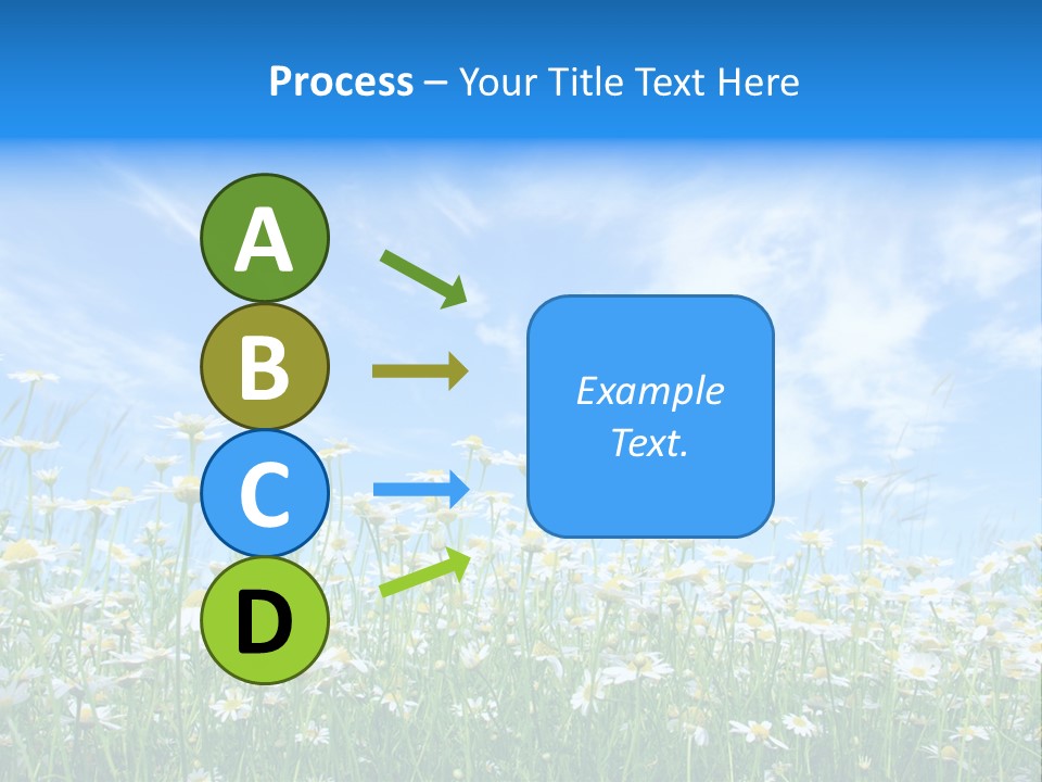 Sunlight Sun Floral PowerPoint Template