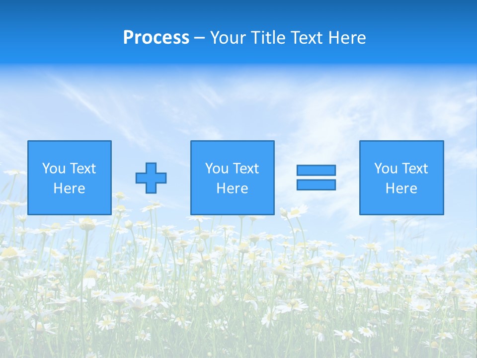 Sunlight Sun Floral PowerPoint Template