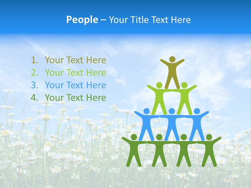 Sunlight Sun Floral PowerPoint Template