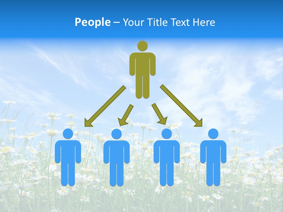 Sunlight Sun Floral PowerPoint Template