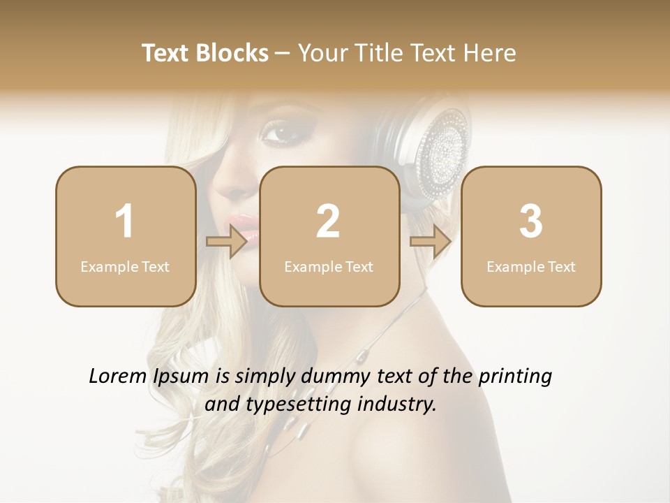 Skin Brunette Y PowerPoint Template