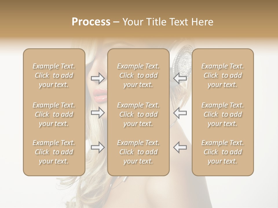 Skin Brunette Y PowerPoint Template