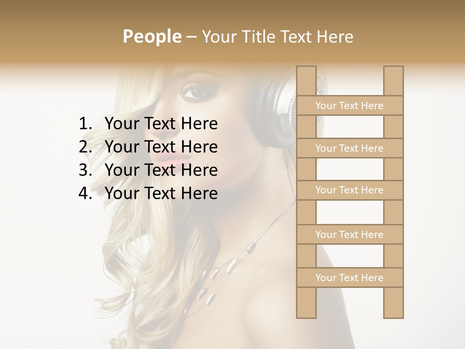 Skin Brunette Y PowerPoint Template