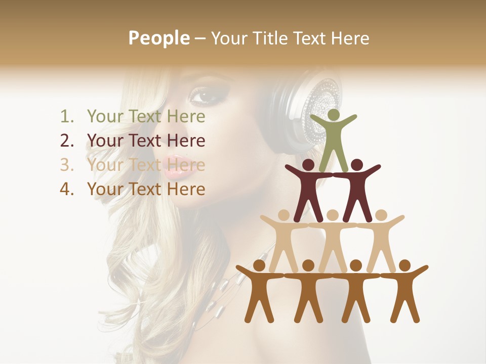 Skin Brunette Y PowerPoint Template