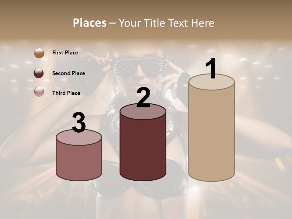 Event Attractive Glass PowerPoint Template