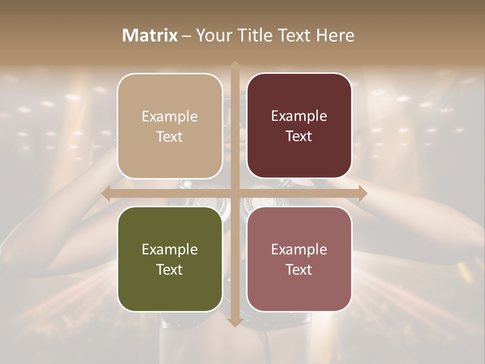 Event Attractive Glass PowerPoint Template